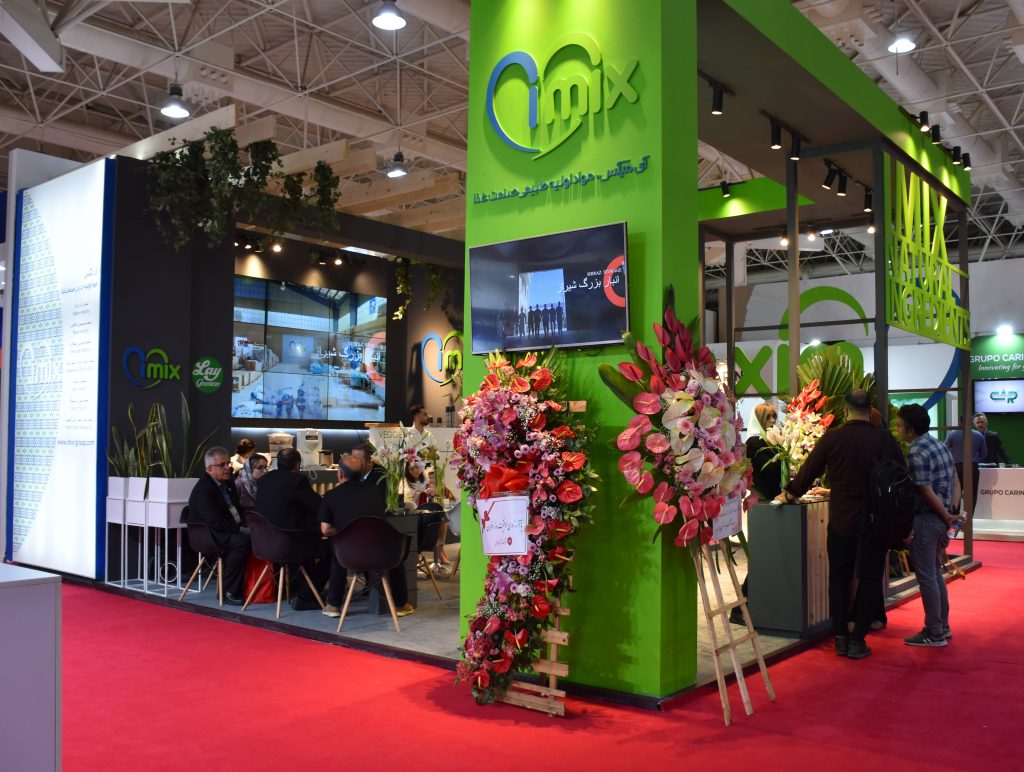 The presence of Imix company, one of Emranian's trading brands, at the Tehran food industry exhibition